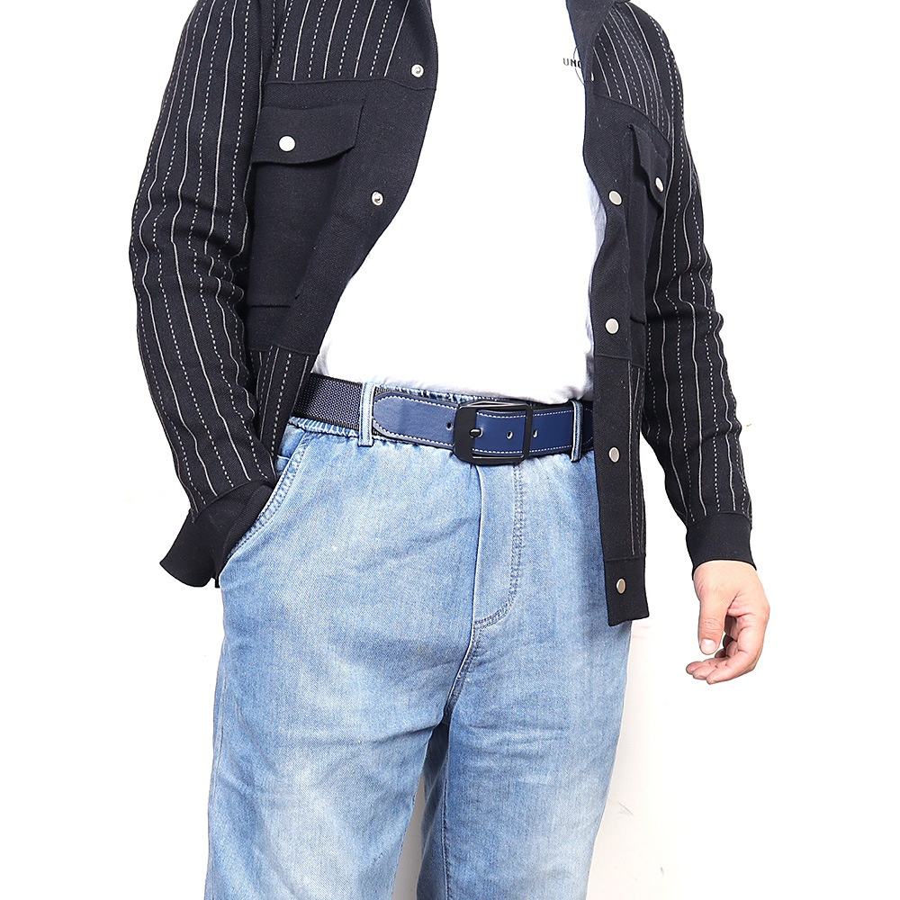 New Arrival Men's K-Style Sports Casual Pants Patchwork Jeans With