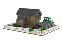 Ensemble de blocs de construction architecturaux BRICK personnalisés et de fabrication soignée pour exposition d'entreprise et cadeau commémoratif pour partenaires