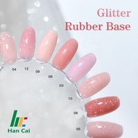 Base de vernis à ongles en gel réfléchissant pailleté disco nude, couleur flash, marque privée OEM ODM