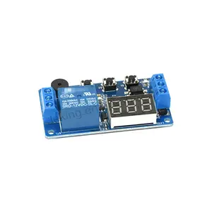 Jeking 5V 12V 24V Power Off Cycle Timing Circuit Switch Millisecond and Pulse Trigger Delay Time YYC-2S Relay Module