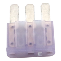 Portafusibles Mega Midi Combinado de Cerámica para Automóviles, Fusible Térmico para Automóviles Rm10, Caja de Fusibles Automotrices 3A 0337003.PX2S 32V, Fusible de Cuchilla 337 Micro3