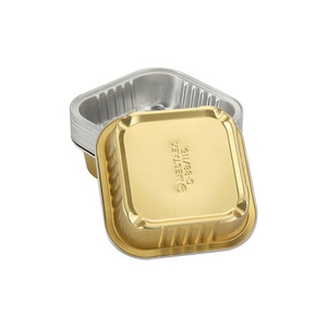 Aluminum <b>Foil</b> <b>Containers</b> 15ml Disposable Takeout Packaging For Picnic Microwave Safe - Product Image 2