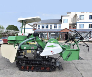 Agriculture Offre Spéciale Petites moissonneuses de riz Moissonneuse-batteuse Machine agricole Mini moissonneuse-batteuse de riz au Pérou - Product Image 2