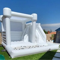 Château gonflable commercial pour mariages et fêtes, en PVC, capacité 100-500 kg, 5-10 passagers, utilisation intérieure/extérieure