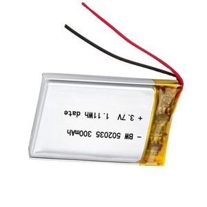 BW 핫 셀레 리튬 폴리머 배터리 3.7V 502035 300mAh 충전식 폴리머 배터리 웨어러블 제품 - Product Image 3