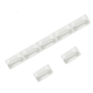 मसाला बोतल रैक रसोई भंडारण दीवार माउंट जार धारक उपकरण संघटक प्लास्टिक चिपकने वाला क्लिप कैबिनेट आयोजक दरवाजा हुक - Product Image 2