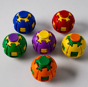 Nuevo Juguete Antiestrés de <span class=keywords><strong>Amazon</strong></span>, Gyro Ball de Plástico ABS, Juguete Sensorial EDC para Regalos de Bienvenida, Directo de Fábrica - Product Image 1