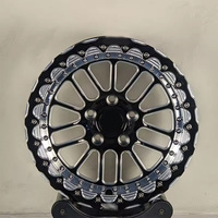 Rines de Aleación Forjados de Alta Calidad Personalizados con Desplazamiento Offset 5x114.3 5x120 6x139.7 de 17-24 Pulgadas, Compatibles con F150 RAV4 CR-V Ram Modelo Y