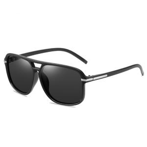 Lunettes de soleil polarisées transfrontalières pour hommes, style pilote, protection UV400, verres TAC, monture complète YC66106-B8 - Product Image 3