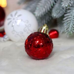 Nouvel ensemble de 72 boules décoratives électroplaquées en forme spéciale, peintes, de 3 à 6 cm, pour la décoration de Noël - Product Image 4