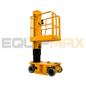 Equipmax स्वयं चालित खड़ी मस्तूल एकल मस्तूल और 4.8 मीटर मंच ऊंचाई के साथ लिफ्टों - Product Image 1