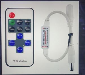Hot DC5-24V 11-phím Mini RF không dây LED từ xa PWM ánh sáng Dimmer DC12V 5050 2835 màu duy nhất COB dải đèn - Product Image 4
