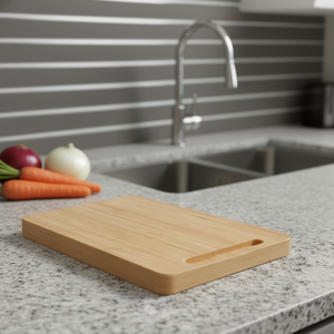 Planche à découper en bois 16 x 12 pouces pour comptoir de cuisine, utilisation manuelle - Product Image 2