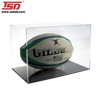 Magasin de sport magasin de détail tour podium décoration, bois acrylique football basket-ball ballon de football vitrine stands