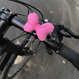 Campana de bicicleta de dibujos animados con diseño de hamburguesa y sándwich de papas fritas, campana de seguridad para manillar de MTB, accesorios de <span class=keywords><strong>ciclismo</strong></span> con sonido fuerte para bicicleta - Product Image 4