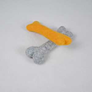 Venta al por mayor de juguetes duraderos, seguros, aptos para mascotas, suaves y hechos a mano de fieltro para perros. - Product Image 2
