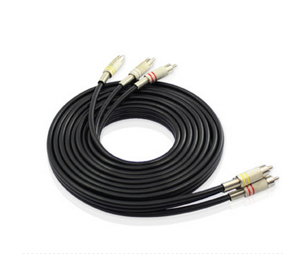 Composite Video Audio 3RCA to 3 RCA Cable 3 Rca Male to 3 Rca Female Audio Video Extension Cable