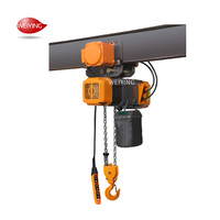Grue à portique portable utilisant un palan à chaîne électrique 2T 3T 5T 10T palan à chaîne en alliage de levage de chariot motorisé