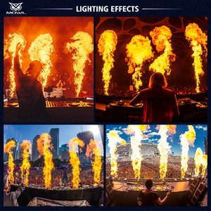 Chuyên nghiệp <span class=keywords><strong>3</strong></span> đầu <span class=keywords><strong>DMX</strong></span> lửa Máy phun đầy màu sắc giai đoạn ngọn lửa máy cho buổi hòa nhạc hiệu suất tổ chức sự kiện - Product Image 4