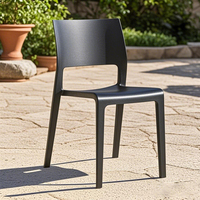 Chaises empilables modernes en polypropylène coloré pour café, hôtel, appartement, restaurant – Écologiques et durables – Vente en gros