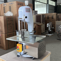 Mesin Gergaji Pita Pemotong Tulang Daging Ringan 36kg dengan Bilah Aluminium Die-Casting Baru 1650mm untuk Penggunaan Restoran Sapi Domba.
