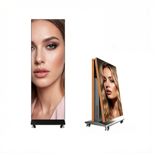 Écran d'affichage LED pliable pour intérieur, machine publicitaire vidéo avec animation, navigation Wifi, USB, pour affichage en magasin, centre commercial - Product Image 3