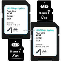 Tarjeta TF de 8GB para Navegación Subaru Gen2, GPS, CID Karte, Actualización de Mapas Más Reciente, Tarjeta Mini SD para Navegador de Coche