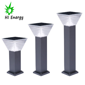 Lampade da Giardino Quadrate a Energia <span class=keywords><strong>Solare</strong></span> in Alluminio, Illuminazione LED per Esterni 5W - Product Image 4