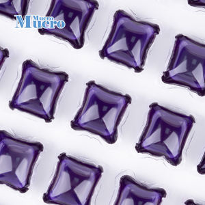 Capsules de <span class=keywords><strong>lessive</strong></span> écologiques en gros de 10 grammes, forte puissance nettoyante, parfum lavande pour vêtements - Product Image 6