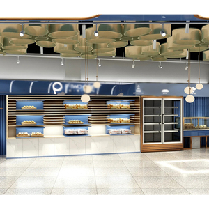 Arredamento <span class=keywords><strong>Moderno</strong></span> per Caffetteria Bancone Bar in Legno Chiosco per Caffè Reception Design d'Interni per Panetteria e <span class=keywords><strong>Pasticceria</strong></span> - Product Image 6