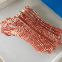 Machine de découpe de viande congelée commerciale, trancheuse à viande CNC robuste pour la production de rouleaux de bœuf, de tranches de porc et de rouleaux d'agneau