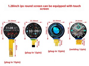 <span class=keywords><strong>AMELIN</strong></span> Pantalla LCD TFT IPS de 1.28 Pulgadas, Resolución 240x240, Brillo 250CD/M2, Interfaz SPI, Chip de Controlador de Vista Completa GC9A01 - Product Image 5