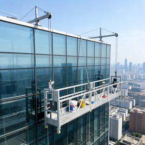 Plataforma Suspendida Eléctrica ZLP630 para Construcción y Limpieza de Paredes, Góndola ZLP630 de 6M para Malasia - Product Image 5