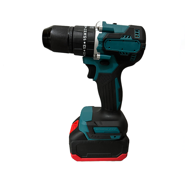 China Factory Industrial Grade OEM Good Quality Electric Brushless Cordless Impact Wrench Rechargeable Battery Power Drill Model