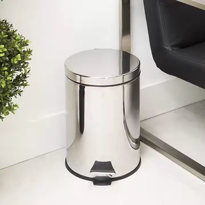 Bán buôn 5L/20L/27L thép không gỉ chất thải bin đứng thùng rác có thể với bàn đạp chân - Product Image 4