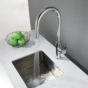 Aquacubic CE Approved High Quality Brass Pull Out Double Function Kitchen Faucet