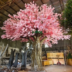Fiori rosa Premium 5*5M/16ft per Home Restaurant Hotel di lusso decorazioni per interni - Product Image 2