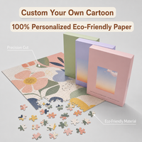 Nouveautés : Puzzle de 100 pièces personnalisable, jouets éducatifs, puzzle en papier, puzzle personnalisé pour enfants