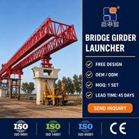 Machine de construction de ponts à portique de 800 tonnes pour l'érection de poutres de ponts routiers à assemblage segmentaire personnalisé en atelier
