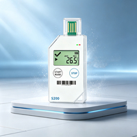 Registrador de Datos de Temperatura USB de un Solo Uso Potmagic Software Reengineering S200 con Informe en PDF