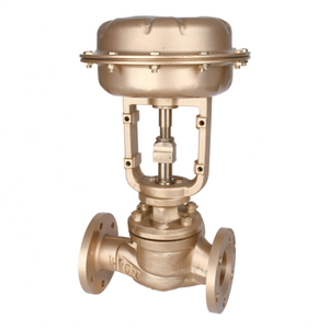 Vanne de régulation modulante 4-20 mA, bride WCB, vanne de régulation pneumatique à retour par ressort - Product Image 2