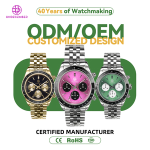 Montre Chronographe à Quartz Décontractée pour Homme OEM/ODM Undecember avec Fonction <span class=keywords><strong>Chronomètre</strong></span> - Product Image 1