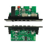 Carte d'amplification 2x5W de haute qualité avec entrée microphone, module Bluetooth de décodage MP3, décodeur MP3 pour voiture (5V)