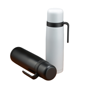Bouteille isotherme sous vide pour <span class=keywords><strong>Yerba</strong></span> Mate, café, thé, eau, bouteille thermique en acier inoxydable, large ouverture, noir mat - Product Image 5
