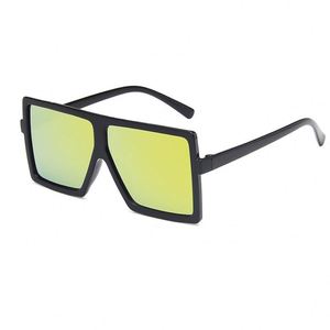 Venta al por mayor de moda personalizado marco cuadrado grande de niños niñas bebé niño niños negro tonos <span class=keywords><strong>gafas</strong></span> de sol 2020 - Product Image 5