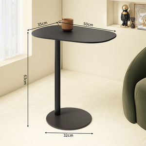 <span class=keywords><strong>Tavolino</strong></span> da Caffè Moderno e Minimalista in Metallo per Soggiorno, Adatto Come <span class=keywords><strong>Tavolino</strong></span> Laterale Mobile Accanto al <span class=keywords><strong>Divano</strong></span> in Piccoli Appartamenti - Product Image 6