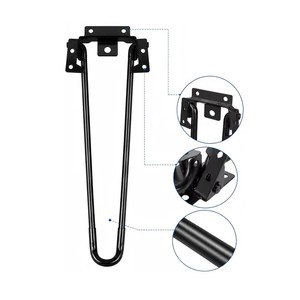 8-28 Inches Portable Dining Diy Detachable Adjustable Height Wood Slab Lowes Metal Small Foldable <b>Folding</b> <b>Table</b> <b>Legs</b> - Product Image 2