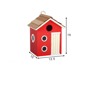 Giardino personalizzato fatto <span class=keywords><strong>da</strong></span> <span class=keywords><strong>te</strong></span> cortile esterno casa sospesa finestra decorare in legno selvaggio alimentatore per uccelli - Product Image 6
