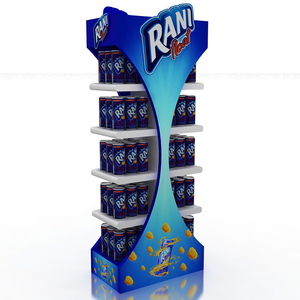 Sáng Tạo Giày Hình Giấy Hiển Thị Đứng Cho Đồ Uống Lon-Tùy Chỉnh <span class=keywords><strong>POS</strong></span> Kệ Cho Bán Lẻ Và Siêu Thị - Product Image 6