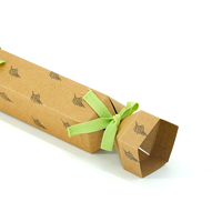 Caja de Regalo de Cartón con Forma de Caramelo Personalizada con Laminación Mate, Embalaje de Venta al por Menor Seguro para Alimentos para Dulces y Golosinas
